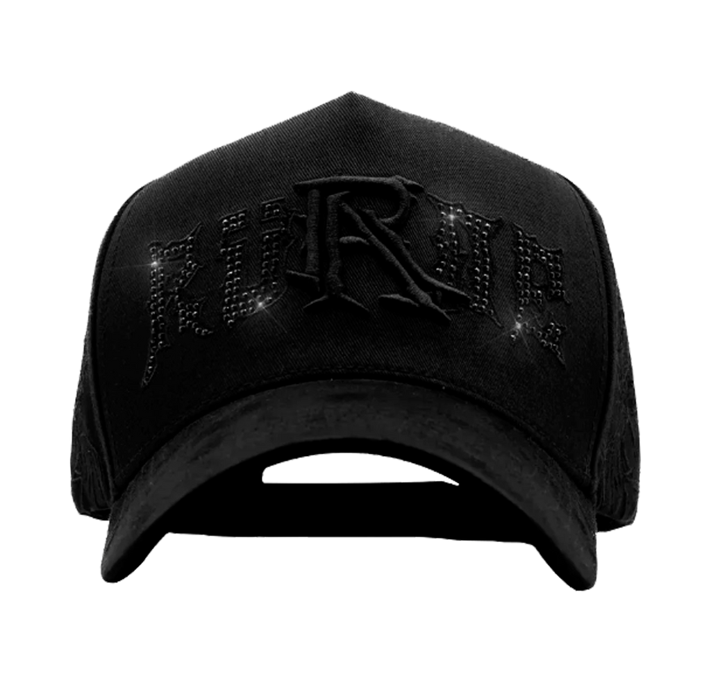 Gorra Rude Awakenings Triple Black Crystals