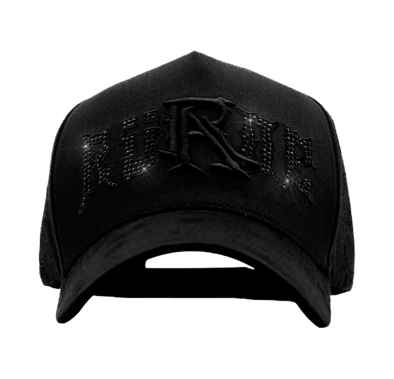 Gorra Rude Awakenings Triple Black Crystals