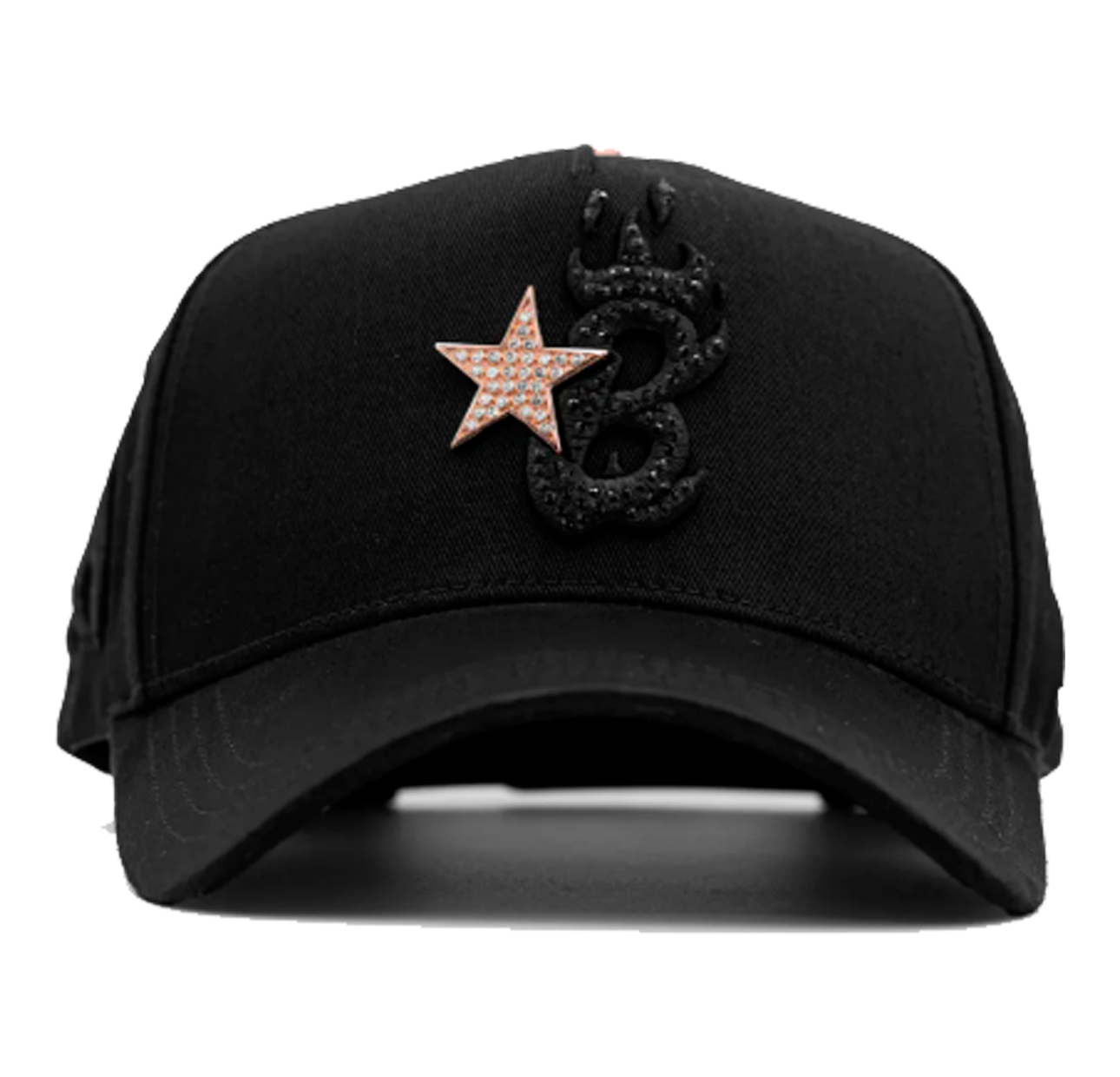 Gorra Barbas Hats B Star Rose Gold