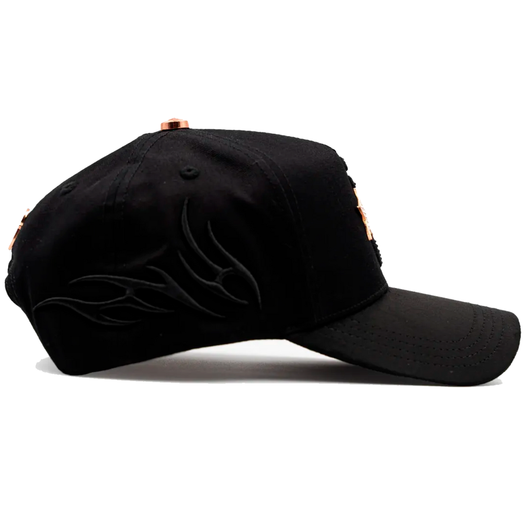 Gorra Barbas Hats B Star Rose Gold