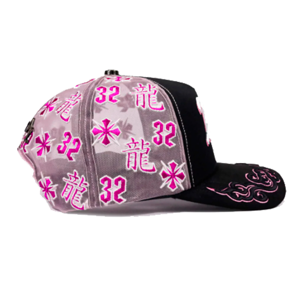 Gorra Baez x Maestro Shifu Ab'z Rosa