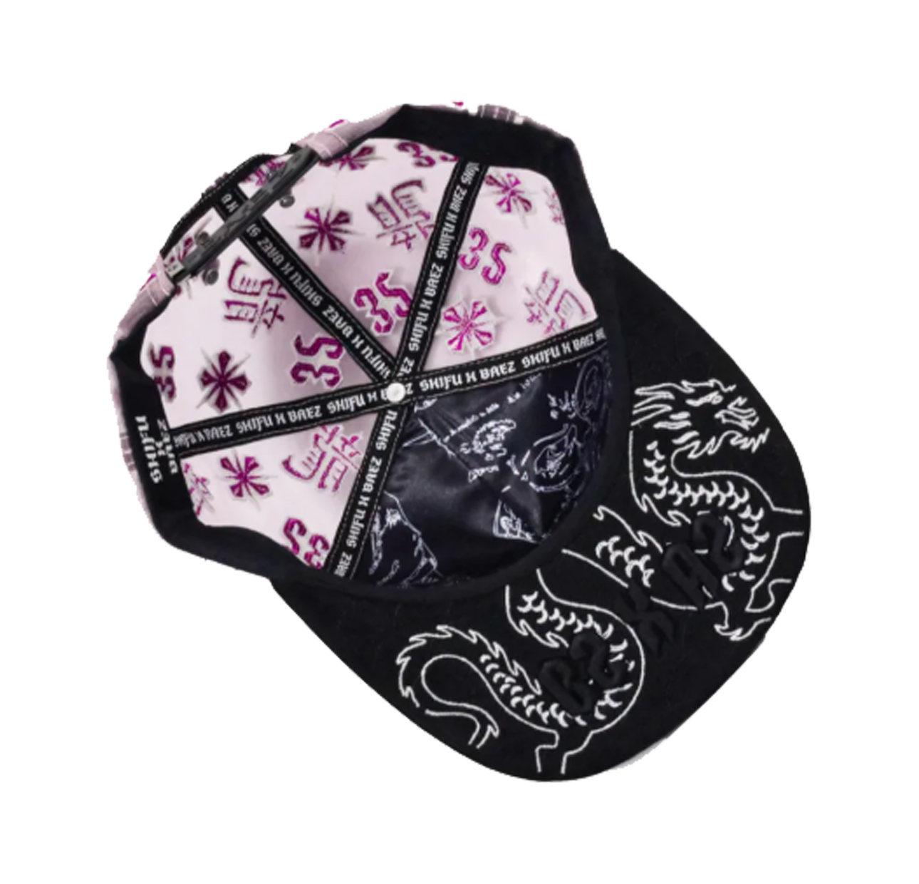 Gorra Baez x Maestro Shifu Ab'z Rosa