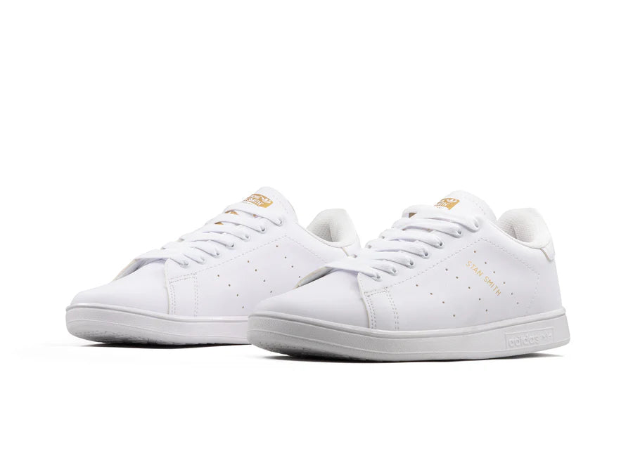 Stan Smith Blanco Oro