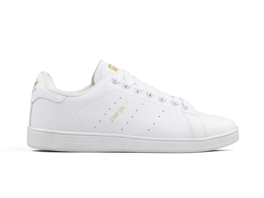 Stan Smith Blanco Oro